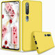 Sonique Liquid Back Cover Silicone Yellow (Xiao...