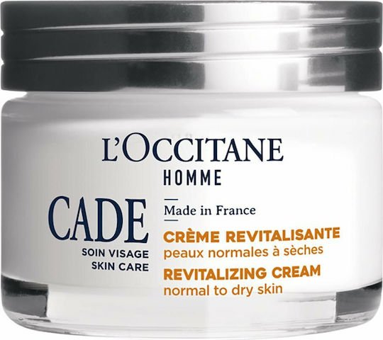 L'Occitane Homme Cade Skin Care 24ωρη Ενυδατική Ανδρική Κρέμα Προσώπου Ημέρας 50ml