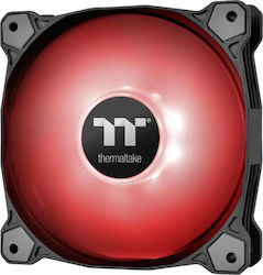 Thermaltake Pure A12 Radiator 120mm 4-Pin PWM Red Lighting Case Fan Red