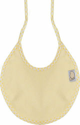 Figlio Bino 50-05 Bib Fabric with Lace Band Yellow