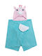Zoocchini Baby Hooded Towel Allie The Alicorn Light Blue 127x55cm