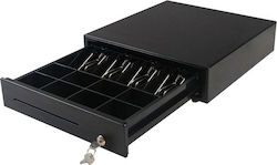 KR-350 Cash Drawer with 8 Coin Slots and 5 Slots for Bills 35x40x9cm