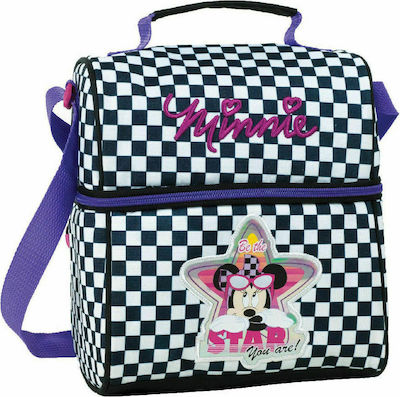 Gim Τσαντάκι Φαγητού Ώμου Minnie Silver Star Μ20 x Π15 x Υ24cm