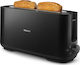 Philips Daily Toaster 2 Slots 1030W Black