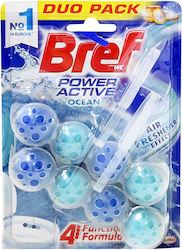 Bref Power Active Block Λεκάνης με Άρωμα Ocean 2x50gr Bref Power Active Block Λεκάνης με Άρωμα Ocean 2x50gr