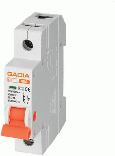 Gacia 1X63A General Use Panel Push Button Switch 63A