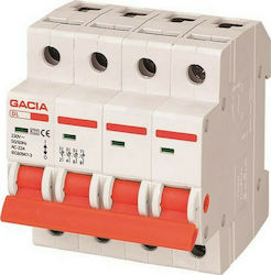 Gacia 4Χ100A General Use Panel Push Button Switch 400V 100A