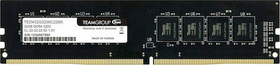 TeamGroup Elite 32GB DDR4 RAM με Ταχύτητα 3200 για Desktop