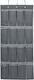 InnovaGoods Fabric Hanging Storage Case in Gray Color 45x45x110cm 1pcs