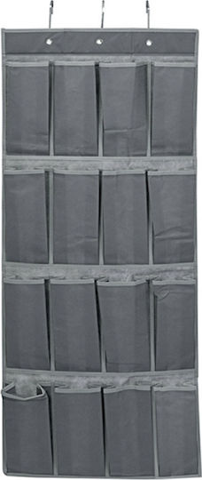 InnovaGoods Fabric Hanging Storage Case in Gray Color 45x45x110cm 1pcs