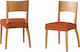Mc Decor Tunez Elastic Cover for Chair Orange 2pcs MCL.EL.TUNEZ.KK-PORTOKALI
