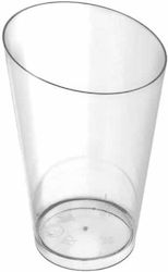 Goldplast Set 25 Plastic Short Bar Glass with Capacity 70ml Transparent