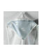Down Town Home Baby Hooded Towel with Hood 689 White 75x75cm