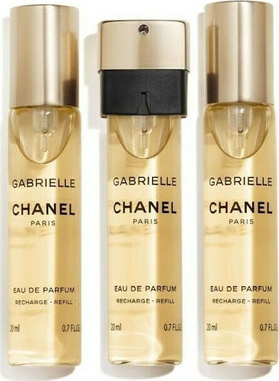 Chanel Gabrielle Twist & Spray Refills Damen Set mit Eau de Parfum 3Stück
