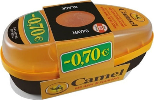Camel Боя за Кожени обувки Черен 1бр