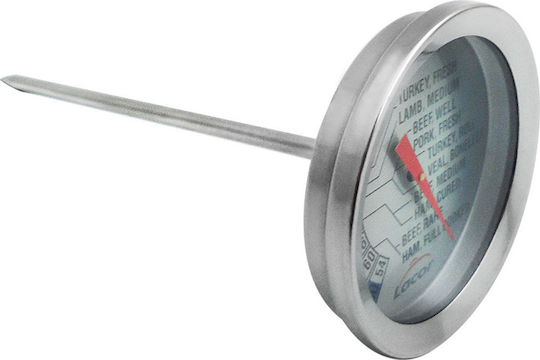Lacor Einstechthermometer für Fleisch Analog Thermometer Backofen +54°C / +88°C