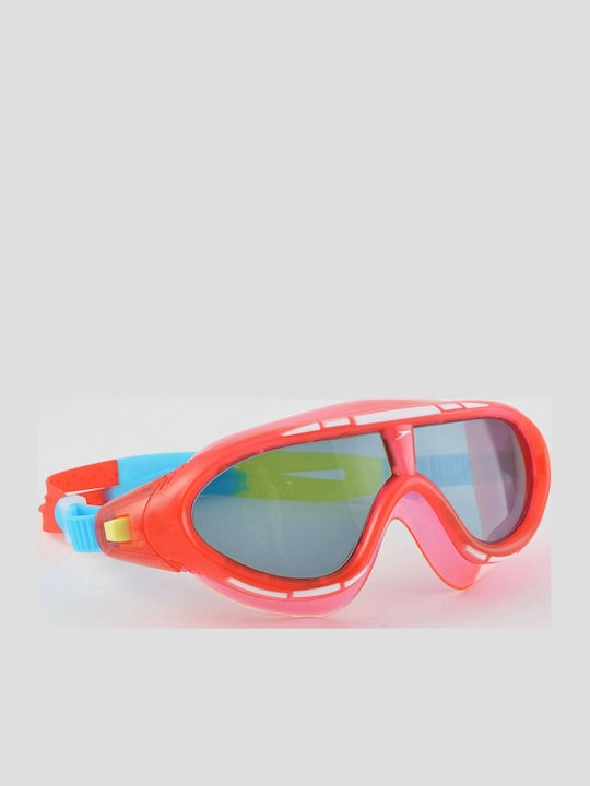 Speedo Biofuse Rift Kid's Mask Γυαλιά Κολύμβησης Παιδικά Κόκκινα