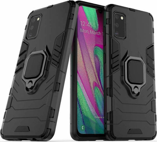 Back Cover Πλαστικό Μαύρο (Galaxy A41)