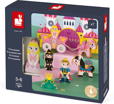 Janod Miniature Toy Story Princesses Set for 3+ Years