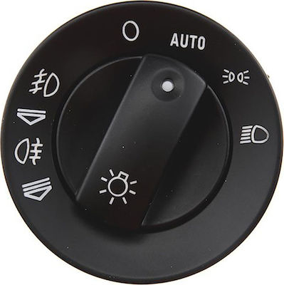 NTY Auto Licht Schalter für Audi A4 2001-2008 17pin Schwarz