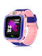 Kids Smartwatch with GPS and Rubber/Plastic Strap Pink