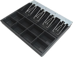 ΤΕ Ταμειακή Express ΤΕ 535 Cash Register Insert Tray with 8 Coin Slots and 4 Slots for Bills 31.5x30.8x5.6cm