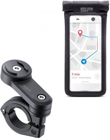 SP Connect Mount Phone Motorcycle with Waterproof Case for Steering Wheel
