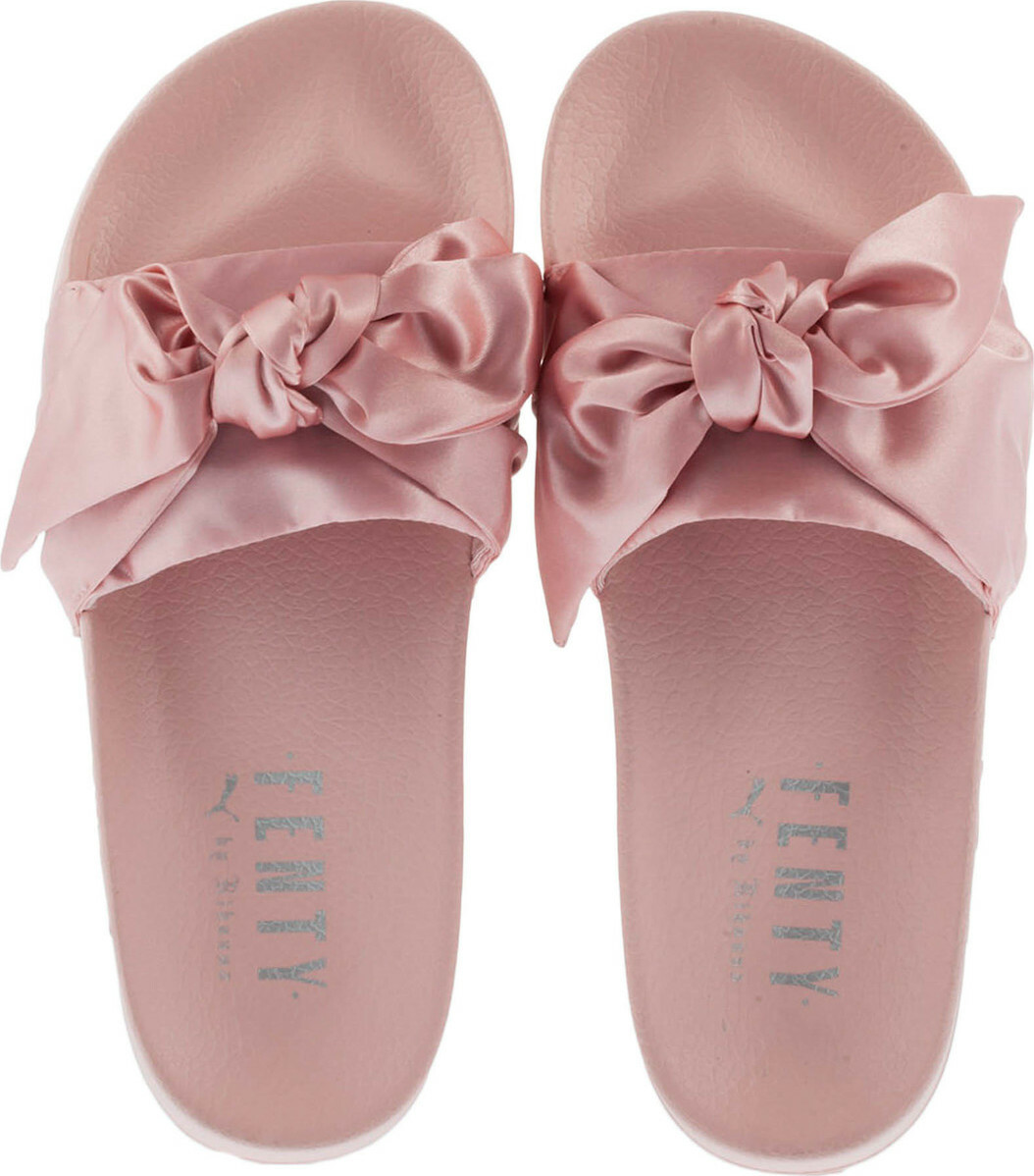 Rihanna puma slides velcro swoosh outlet
