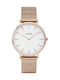 Cluse La Boheme Women's Watch with Pink Gold Metal Bracelet