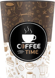 Coffee Time Ποτήρι μιας Χρήσης 240ml 25τμχ