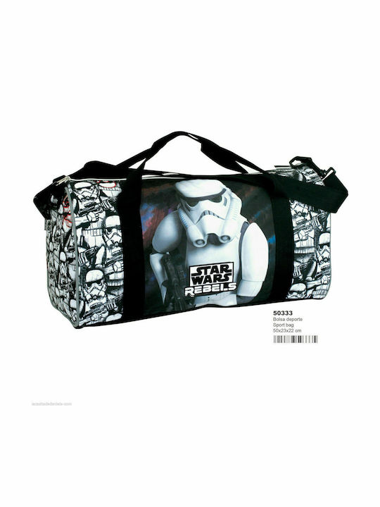 Montichelvo Sport Trooper Παιδική Τσάντα Ώμου Μαύρη