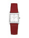 Certus Watch with Red Leather Strap 644439