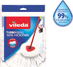 Vileda Въртяща се Резервна моп глава с Микрофибър Easy Wring & Clean Turbo 1бр 152624