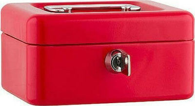 Sax Cutie de Bani cu cheie Box S 0-811-03 Roșu