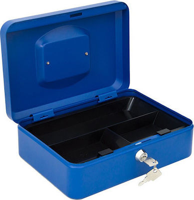 Arregui Cash Box with Lock Blue Size 3 Elegant C-9235