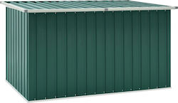 vidaXL Metal Outdoor Storage Box Πράσινο 171x99x93cm