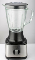 Crown Blender for Smoothies with Glass Jug 1.5lt 500W Gray