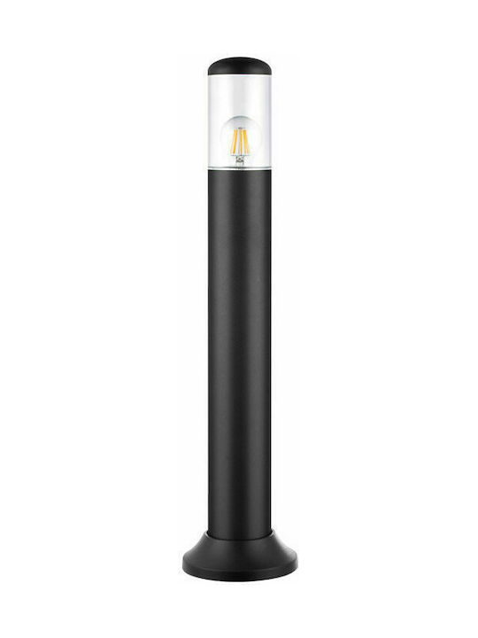 Adeleq Lamp Small Post Outdoor IP54 for Socket E27 Gray