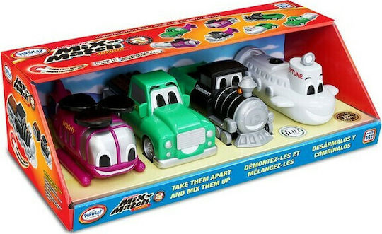 Popular PlayThings Magnetisches Spielzeug Bau- und Konstruktionsspielzeug Mix Or Match Öffentliche Verkehrsmittel