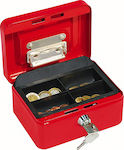 WeDo Cash Box with Lock Red Red Size 1