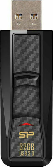 Silicon Power Blaze B50 32GB USB 3.2 Stick Black