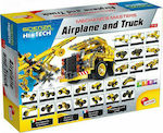 Lisciani Giochi Plastic Construction Toy Hi Tech Plane and Truck