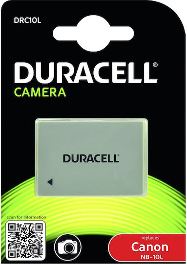 Duracell Kamera Batterie DRC10L Lithium-Ionen (Li-Ion) Kompatibel mit Canon