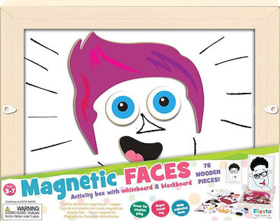 Fiesta Crafts Μαγνητικό Παιχνίδι Faces Activity Box