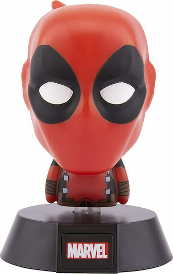 Paladone Kids Decorative Lamp Deadpool Red
