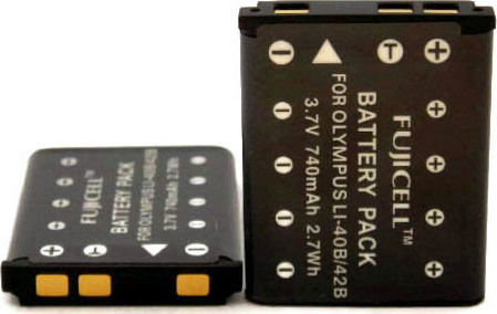 Fujicell Kamera Batterie Li-40B/42B Lithium-Ionen (Li-Ion) Kompatibel mit Olympus