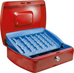 Cash Box with Lock Red Arte TS0508R