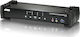Aten 4-Port USB 3.0 4K DisplayPort KVMP Switch