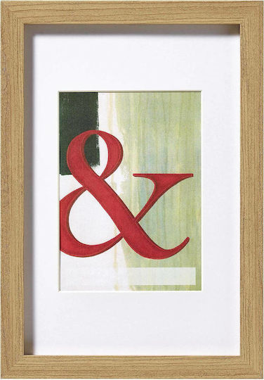 Walther Wooden Photo Frame with Beige Frame