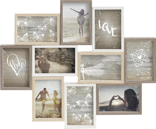 Nielsen Wooden Wall Multi Picture Frame 10x15 Nielsen Wooden Wall Multi Picture Frame 10x15